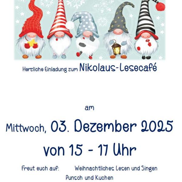 Lesecafe Nikolaus 2025