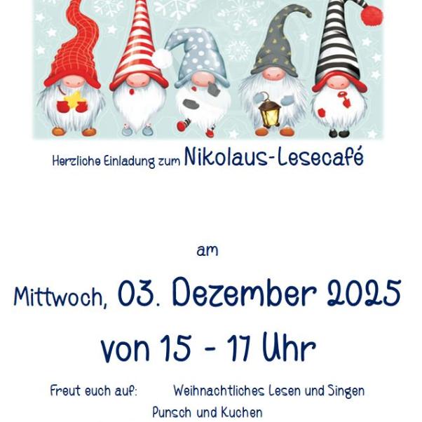 Lesecafe Nikolaus 2025