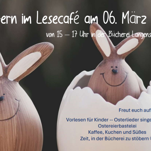 Lesecafe Ostern 2024