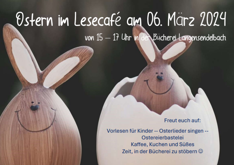 Lesecafe Ostern 2024