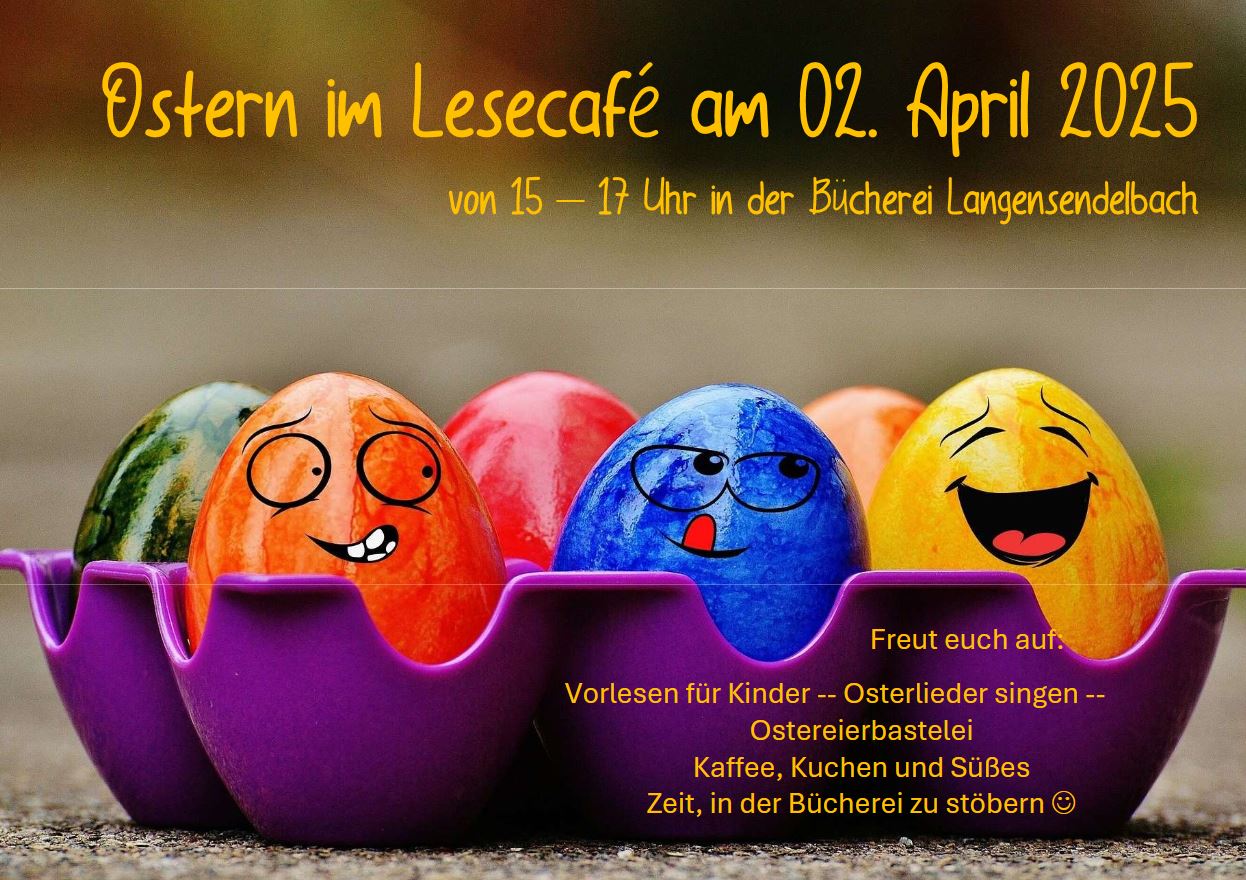 Lesecafe Ostern 2025